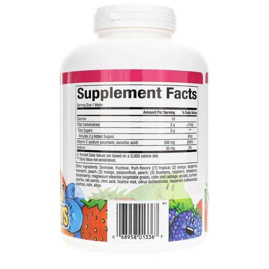 C-500 Mg Natural Fruit Chew, NF